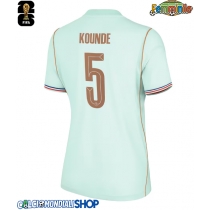Maglie da calcio Francia Jules Kounde #5 Seconda Maglia Femminile Mondiali 2026  Manica Corta